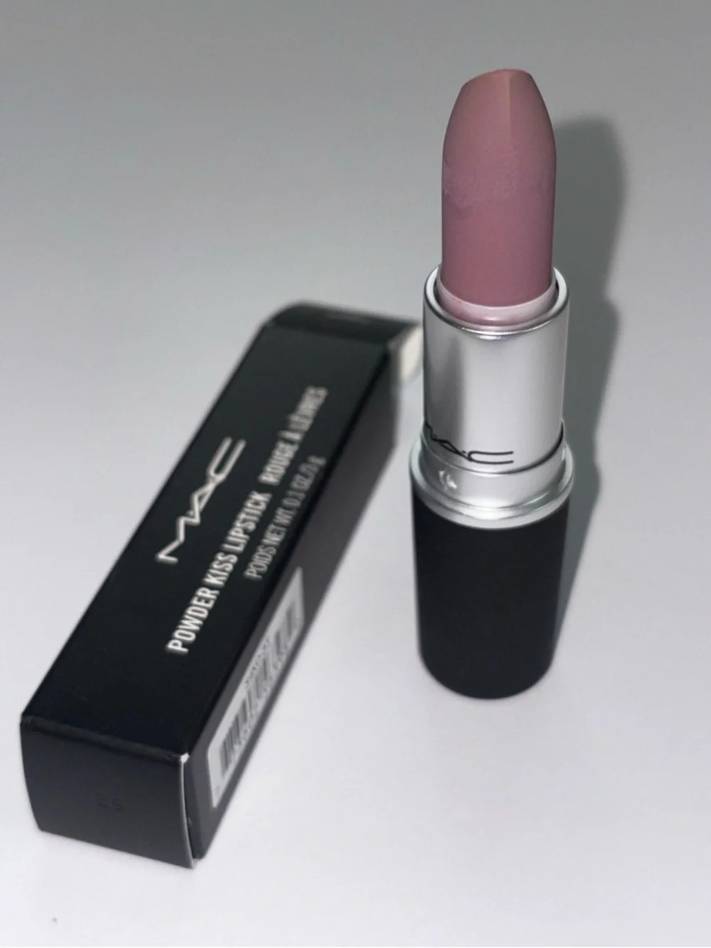 NEW MAC Cosmetics Powder Kiss Lipstick • Ripened Muted Mauve Pink *Discontinued*